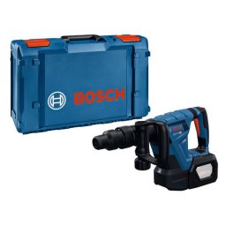 Ciocan Demolator Bosch GSH 18V-5 SDS Max 8.5J + ProCORE 18V 5.5Ah + Valiza Profesionala Albastru
