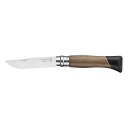 Cutit de Buzunar Pliabil Opinel Tradition Luxe NÂ°08 Lama Inox 8.5CM Argintiu/Maro