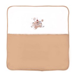 Patura Lorelli Bumbac Bebe Za Za 90x90cm Caffee Latte