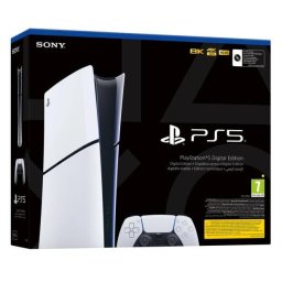 Consola Gaming Sony PlayStation 5 Digital Slim E-Chassis SSD 825GB Alb