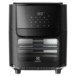 Friteuza cu Aer Cald Electrolux Seria 800 EAF12B Capacitate 12L Rotisor Timer Termostat Reglabil 1800W Negru