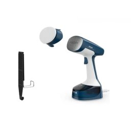 Aparat de Calcat Vertical cu Abur Tefal Access Steam Easy DT7130E1 Recipient Apa 150ML Incalzire Rapida 15 Sec 1400W Alb/Albastru