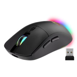 Mouse Media-Tech Wireless 2-in-1 (BT/RF) Silent & Recharge MT1124 Negru