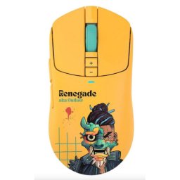 Mouse A4Tech Bloody R72 Ultra Duo Dual Mode Renegade Sunset RGB Wireless Galben