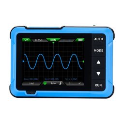 Mini Osciloscop Portabil 2in1 FNIRSI DSO510 10MHz 48MS/s Generator de Semnal Negru/Albastru