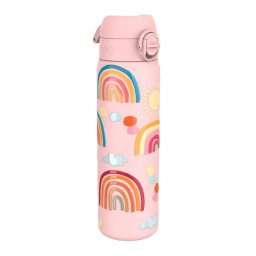 Sticla de Apa Ion8 Rainbows Slim Inox 500ML Roz