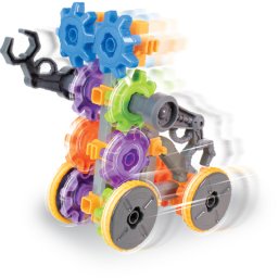 Set de Constructie STEM kidz 3-in-1 Robotel & Masinute Saniter +4ani Multicolor