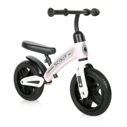 Bicicleta de Echilibru Lorelli Scout Air Roti cu Camera si Cauciuc de la 2 Ani pana la 4 Ani Sa Reglabila Roz