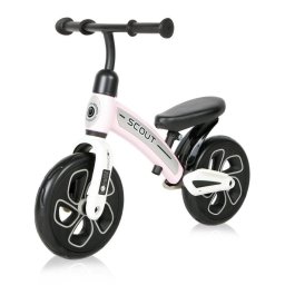 Bicicleta de Echilibru Lorelli Scout 2-4 Ani Roti Mari Sa Reglabila Roz-Alb