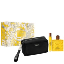 Pachet Versace Eros Energy Barbati Apa de Parfum 100ML + Apa de Parfum 10ML + Geanta de Cosmetice