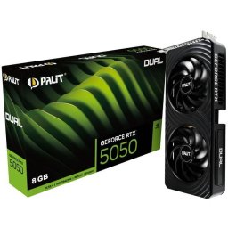 Placa Video Palit GeForce RTX 5050 Dual 8192MB GDDR6
