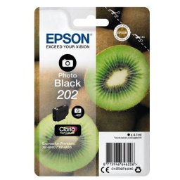 Cartus Inkjet Epson 202 Claria Premium Foto Zwart 4.1ml Original kiwi PG400 Negru