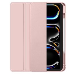 Husa tableta TECH-PROTECT SC Pen Hybrid compatibila cu iPad Pro 11 inch 2024/2025, Roz