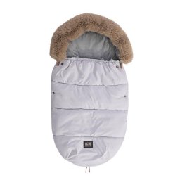 Sac Termic de Iarna Lorelli pentru Carucior Captuseala Polar Impermeabil Luxe Grey