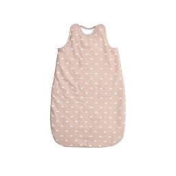 Sac de Dormit de Vara Lorelli 85 Cm Bumbac Ranforce Crowns Latte
