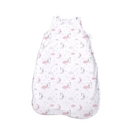 Sac de Dormit Lorelli Primavara/Vara pentru Copii cu Inaltimea Maxima de 95Cm Pink Moons & Stars