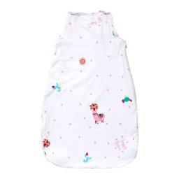 Sac de Dormit de Iarna Lorelli 85Cm Bumbac Ranforce Happy Lama Pink