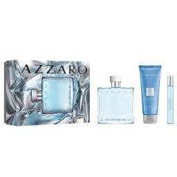 Pachet Azzaro Chrome Apa de Toaleta 100 ml + Apa de Toaleta 10 ml + Gel de Dus 75 ml Barbati