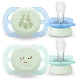 Set 2 Suzete Philips-Avent Ultra Start SCF075/18 0-2luni Crem/Lila