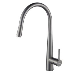 Baterie Bucatarie Pyramis ECO DIAMOND PVD Monocomanda Gun Metal