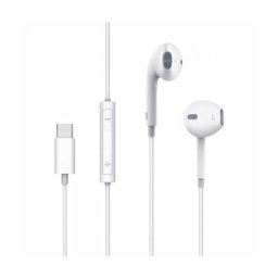 Casti Mcdodo Handsfree USB-C HP-6071 Element 1.2m Alb