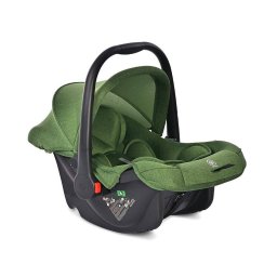 Scoica Auto pentru Copii Lorelli Joy de la 0 Luni pana la 15 Luni 40-85Cm Copertina Pliabila Maner de Transport Verde