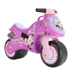 Motocicleta INJUSA Moto Ride-on Neox fara Pedale pentru Copii Licenta Disney Minnie Mouse 18-36 Luni Roz
