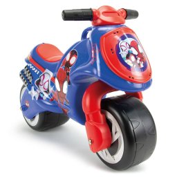 Motocicleta INJUSA Moto Ride-on Neox Spidey fara Pedale pentru Copii Licenta Marvel Studios Spiderman 18 Luni+ Rosu-Albastru