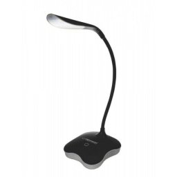 Lampa de Birou Esperanza LED Mimosa ELD105K cu Brat Flexibil 3W Negru