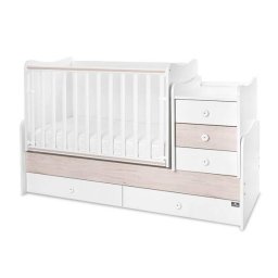 Pat Transformabil Lorelli Maxi Plus 70x160CM Trio White Light Oak