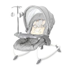 Fotoliu Balansoar Lorelli Dream Time Grey Elephant New 0 Luni+ Maxim 9KG Gri