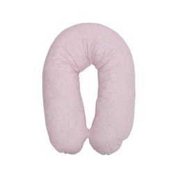 Perna pentru Alaptat Lorelli Multifunctionala Bumbac Ranforce 190CM Roz