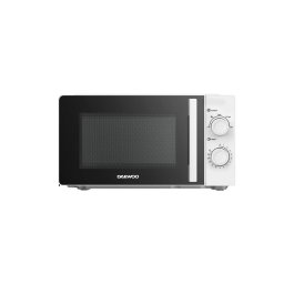 Cuptor cu Microunde Daewoo KOR-6M20W 20L 5 Niveluri de Putere Farfurie Interioara de 24.5CM Putere 700W Alb