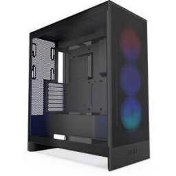 Carcasa NZXT H7 Flow RGB 2024 Mid-Tower ATX Negru