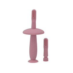 Periuta De Dinti Lorelli Din Silicon Pentru Bebelusi 6 luni+ Roz