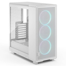 Carcasa Fractal Design Epoch RGB TG Clear Midi-Tower ATX Tempered Glass Alb
