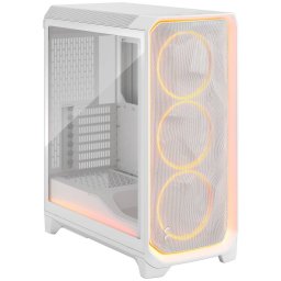 Carcasa Fractal Design Meshify 3 Ambience Pro RGB White TG Clear Midi-Tower E-ATX Alb