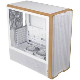 Carcasa Lian Li LANCOOL 217 Midi-Tower ATX Tempered Glass Alb