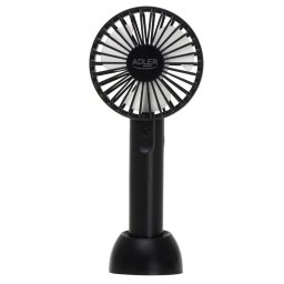 Mini Ventilator Portabil Adler AD 7338 3 Setari de Viteza Incarcare USB-C Negru