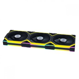 Ventilator Lian Li UNI FAN SL Wireless ARGB PWM 3er-Pack Controller Reverse Blade 120mm Negru