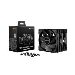 Ventilator Be quiet! Pure Wings 3 Black 120mm PWM Reverse Three Fan Pack