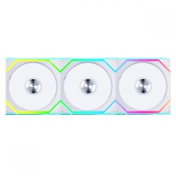 Ventilator Lian Li UNI FAN SL Wireless ARGB PWM 3er-Pack Controller 120mm Alb