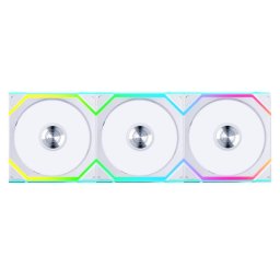 Ventilator Lian Li UNI FAN SL Wireless ARGB PWM 3er-Pack Controller Reverse Blade 120mm Alb