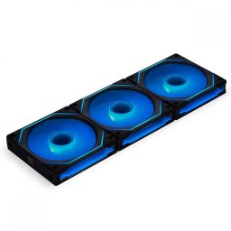 Ventilator Lian Li UNI FAN SL-INF 120 ARGB Reverse Blade PWM 3er Pack Controller 120mm Negru