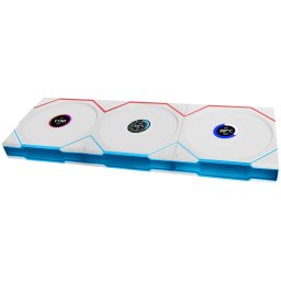 Ventilator Lian Li UNI FAN TL Wireless LCD ARGB PWM 3er-Pack Controller Reverse Blade 120mm Alb