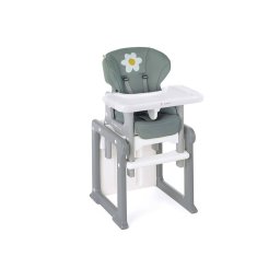 Scaun de Masa Jane Activa Evo 2 in 1 Transformabil in Masuta cu Scaun Conform cu EN 14988:2017 + A1:2020 Botanic Verde/Gri