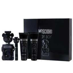 Set Moschino Toy Boy Barbati Eau de Parfum 100ml + Gel de Dus 100ml + Balsam After Shave 100ml + Eau de Parfum 10ml