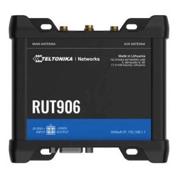 Router Industrial TELTONIKA NETWORKS RUT906 4G LTE (Cat. 4) Dual SIM 4 Porturi RJ45 Negru