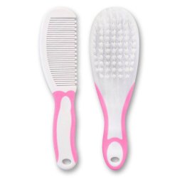 Set Perie Piaptan Lorelli 0 luni+ Roz