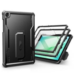 Husa tableta TECH-PROTECT Kevlar Pro compatibila cu Samsung Galaxy Tab A9 Plus / A11 Plus X210 / X215 / X216 / X230 / X235 / X236, 11 inch, Negru